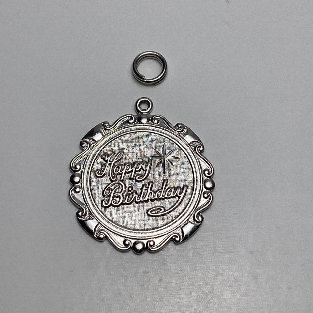 VINTAGE Birthday Charm